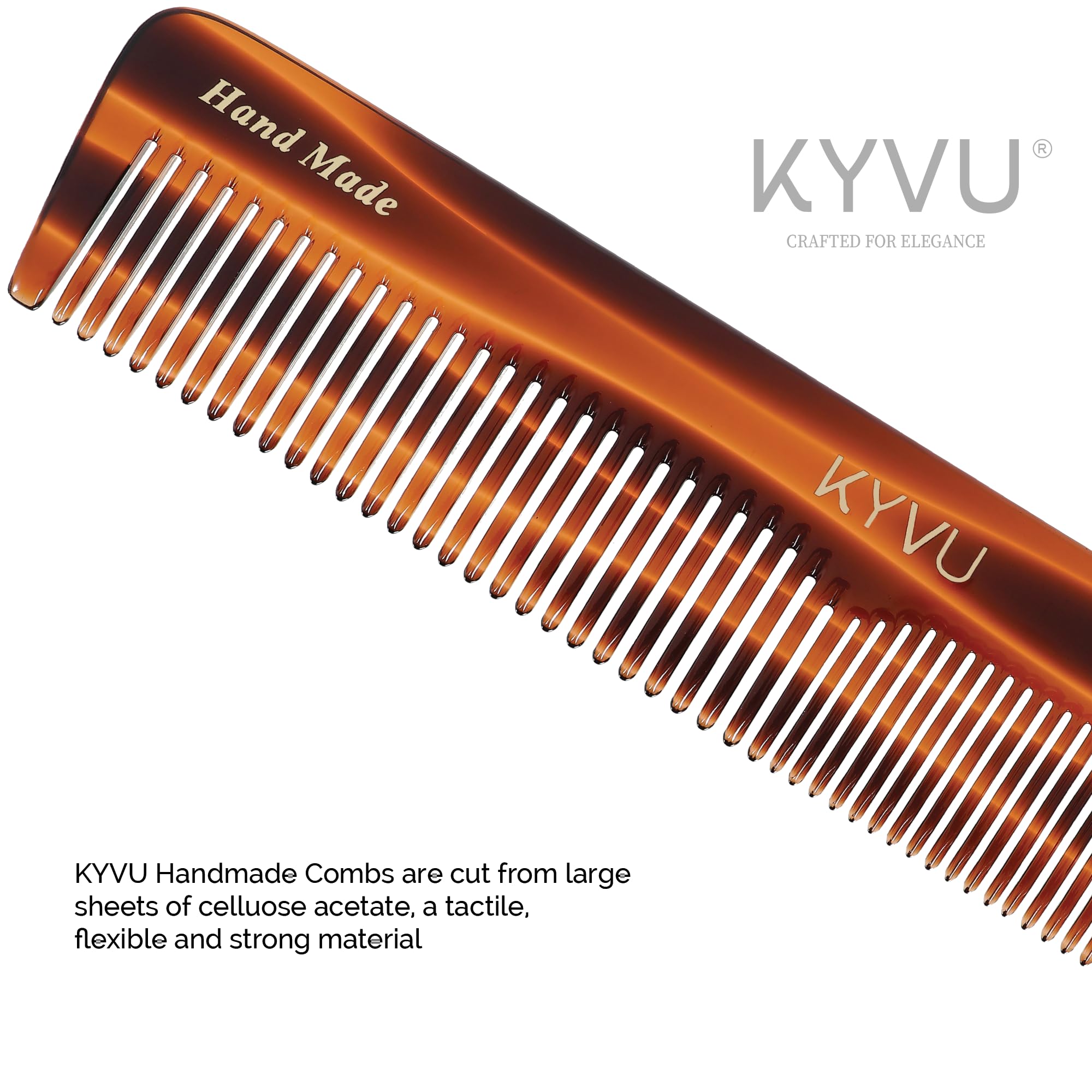 Handmade 18.7 cm Premium Styling Comb (T7)