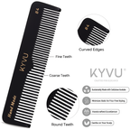 Handmade 12.9 cm Compact Travel Comb (B4)