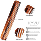 Handmade 12.3 cm Compact Travel Comb (T23)