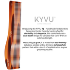 Handmade 20.3 cm Grooming & Styling Comb (T3)