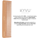Large Wooden Coarse-Tooth Comb – Hairdressing Comb (W8)