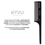 Handmade 18.7 cm Tail Comb (B14)