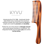 Handmade 22.1 cm Gentle Glide Wide Comb (T18)