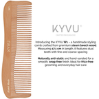 Large Wooden Coarse-Tooth Comb – Hairdressing Comb (W1)
