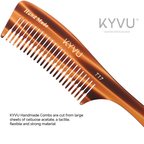Handmade 19.0 cm Step-Tapered Styling Comb (T17)