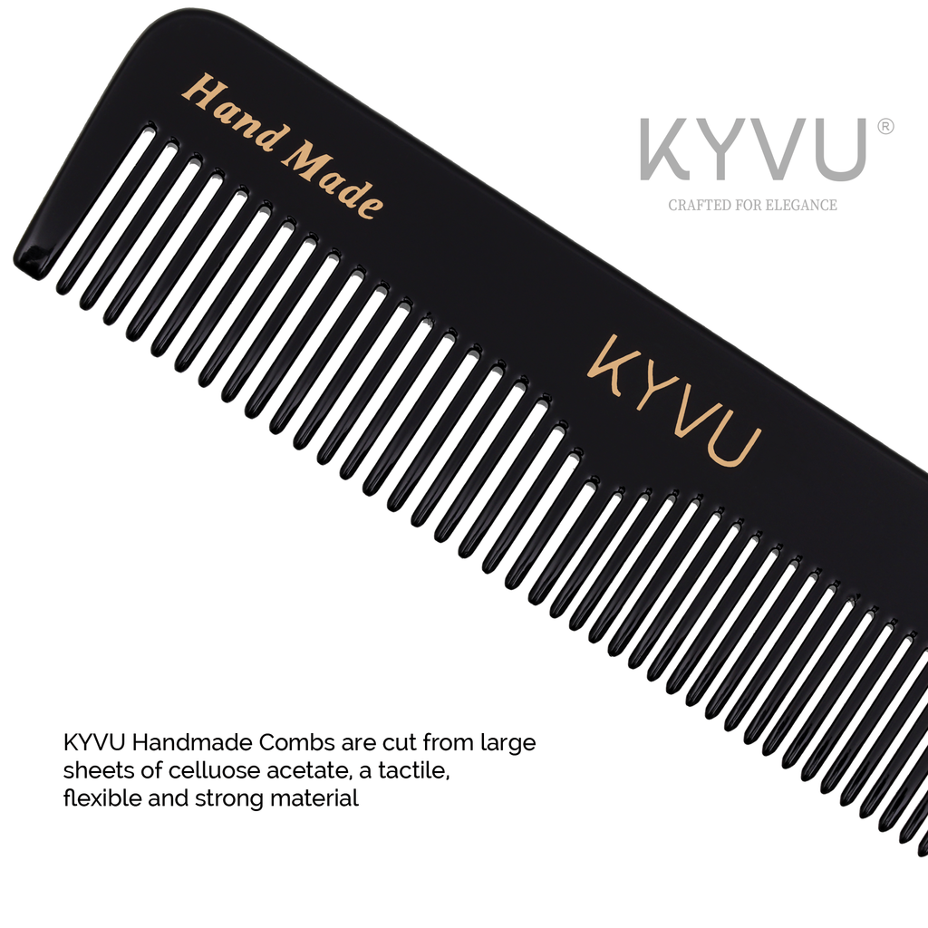 Handmade 12.9 cm Compact Travel Comb (B4)