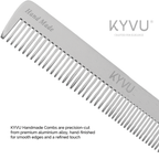 Large Aluminium Dual-Tooth Comb – Hairdressing Comb (A4)