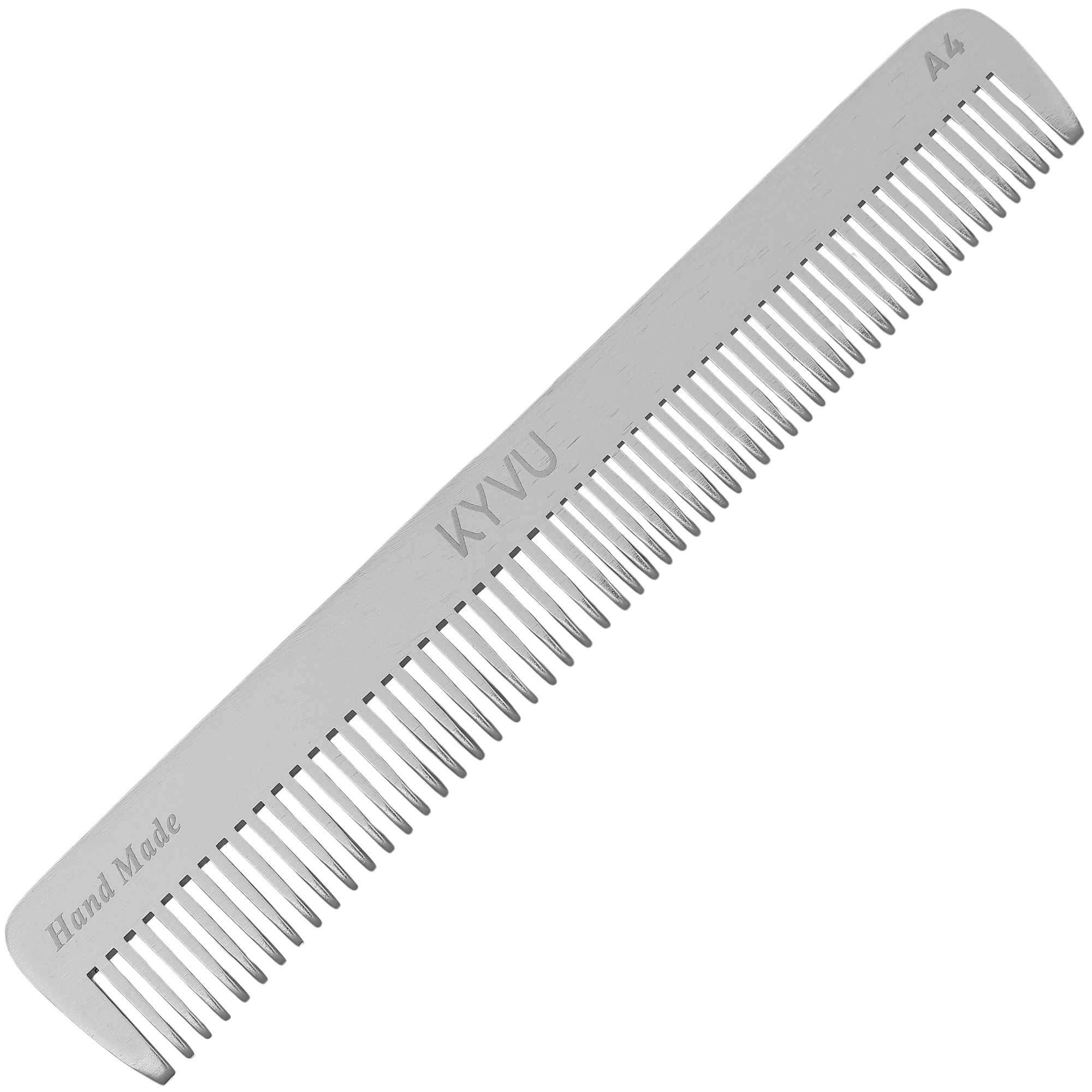 Large Aluminium Dual-Tooth Comb – Hairdressing Comb (A4)