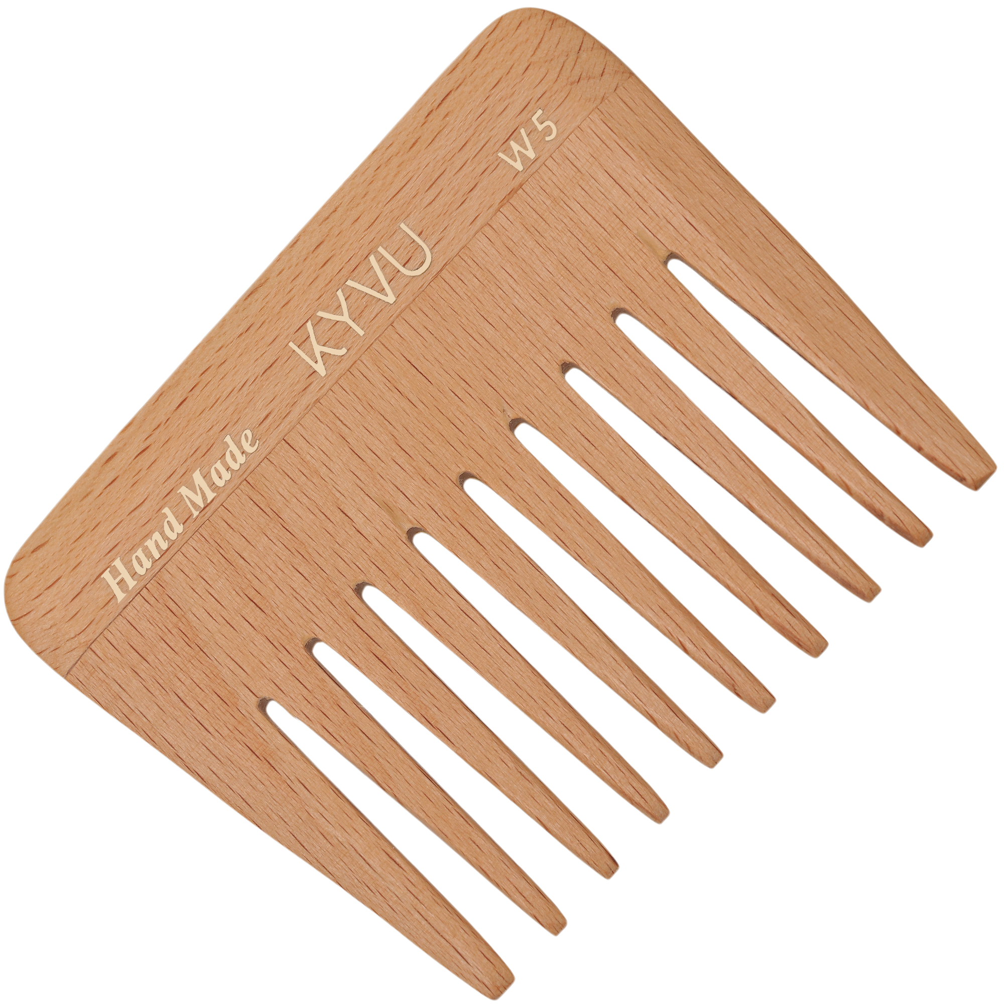 Compact Wooden Hair Comb – Wide Styling Comb (W5)