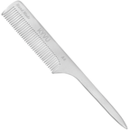 Extra-Large Aluminium Fine-Tooth Comb – Styling Comb with Handle (A6)