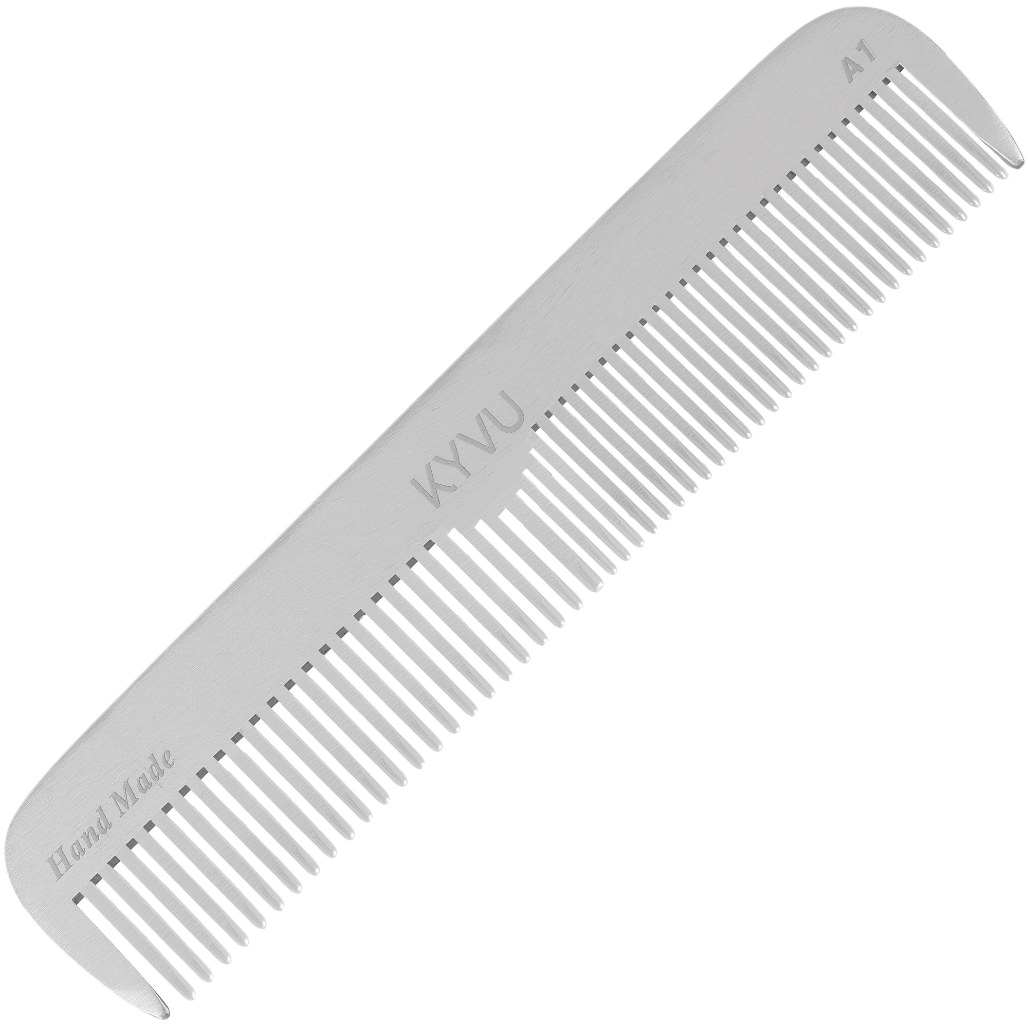Large Aluminium Dual-Tooth Comb – Hairdressing Comb (A1)