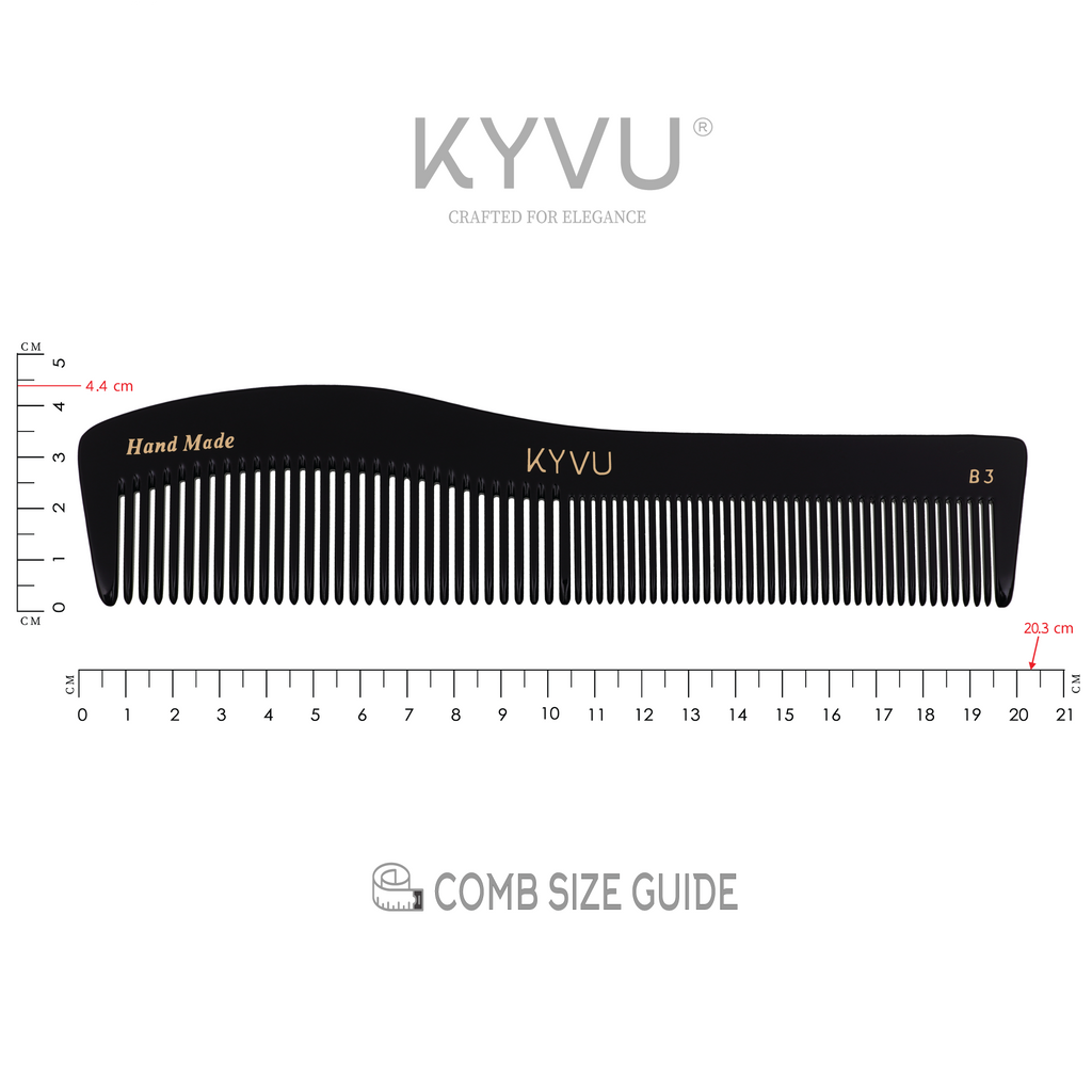 Handmade 20.3 cm Grooming & Styling Comb (B3)