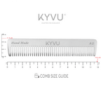 Compact Aluminium Coarse-Tooth Comb – Hairdressing Comb (A2)