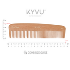 Large Wooden Dual-Tooth Comb – Hairdressing Comb (W2)